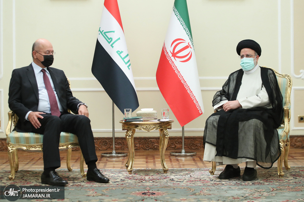 رئیسی: ایران خواهان عراقی قوی و مقتدر است/ برهم صالح: ایران همواره یار روزهای سخت عراق بوده است