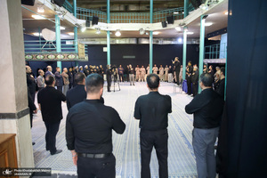 مراسم عزاداری کارکنان موسسه تنظیم ونشر آثار امام خمینی (س) به مناسبت دهه اول محرم