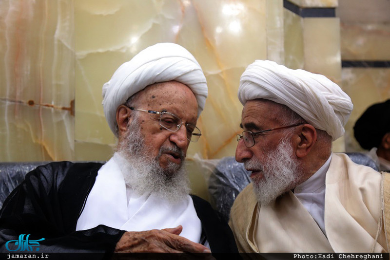 مراسم سالگرد ارتحال آیت الله العظمی بهجت(ره) و بزرگداشت آیت الله ایمانی در قم