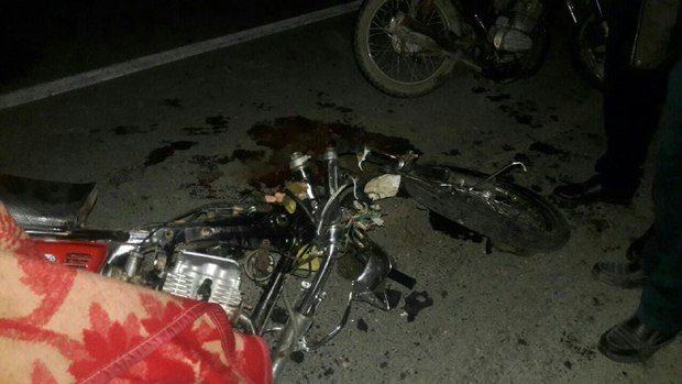 تصادم 2 موتورسیکت درگلستان، راکبان را به کام مرگ برد