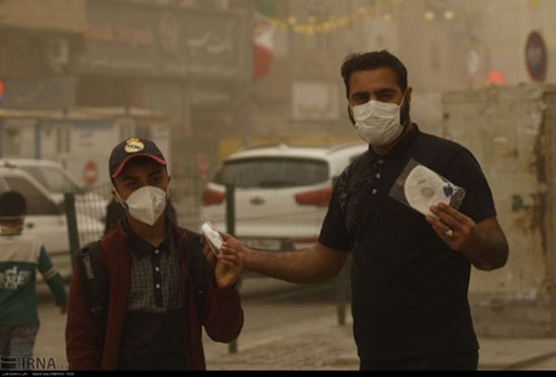 آلودگی هوا 23نفر را در ریگان راهی مراکز درمانی کرد