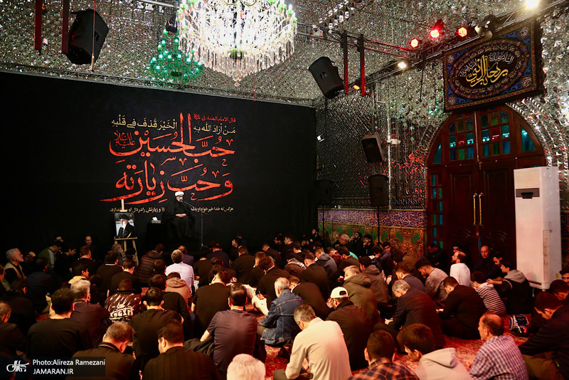 مراسم عزاداری شهادت امام جفعر صادق (ع) در امام زاده صالح (ع)