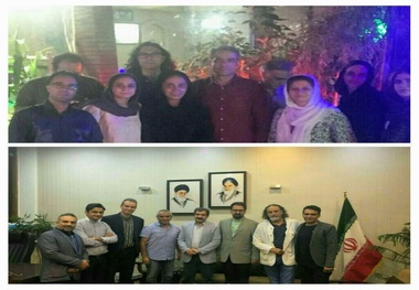 نخستین عکس دو هنرمندِ بازداشتی پس از آزادی
