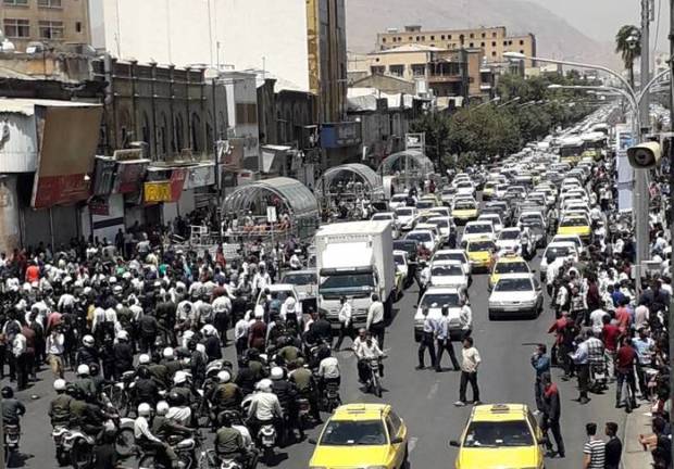 تجمع در شیراز