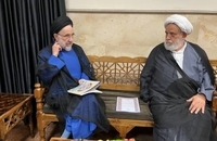 تصاویری از دیدار سید محمدخاتمی با شیح حسین انصاریان (5)