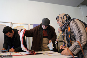 حضور اهالی فرهنگ، هنر و رسانه پای صندوق رای