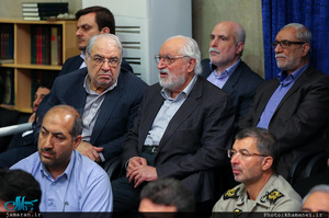دیدار جمعی از استادان، نخبگان و پژوهشگران دانشگاه‌ها با رهبر معظم انقلاب