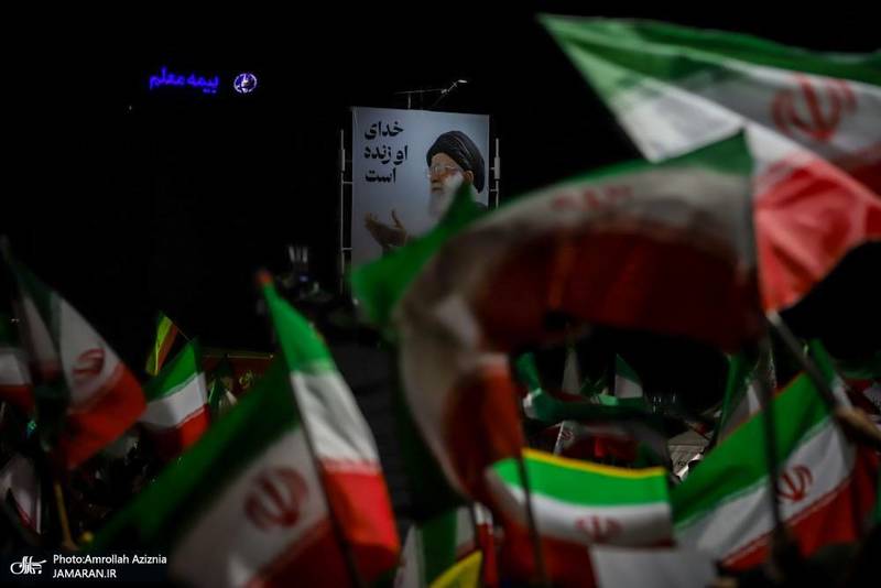 چهل و یکمین شب اجتماع پر شور مردم در شهرک ولیعصر (عج)