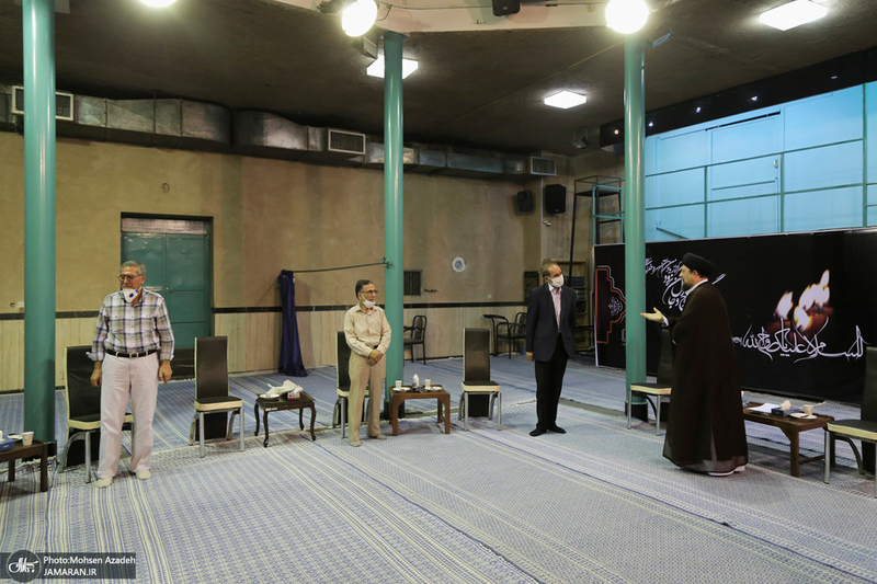 دیدار اعضای شورای مرکزی کانون زندانیان سیاسی مسلمان قبل از انقلاب با سید حسن خمینی