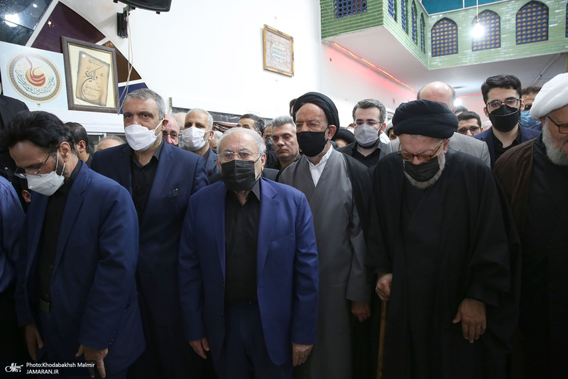 مراسم تشییع آیت الله سید مهدی موسوی بجنوردی (ره) در تهران