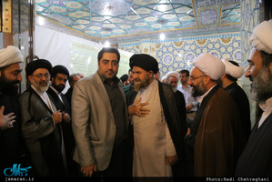 مراسم ختم آیت الله روح الله شاه آبادی(ره)