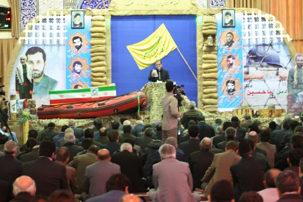 مراسم بزرگداشت سردار شهید مهدی باکری و  850 شهید میاندوآب برگزار شد