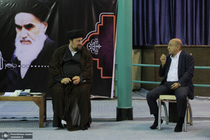 دیدار خیرین مدرسه ساز شهر تهران با سید حسن خمینی