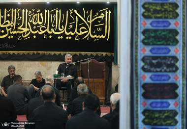 مراسم عزاداری روز هفتم ماه محرم در حسینیه مکتب النبی (ص)