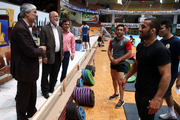 حضور هاشمی و شهنازی در اردوی تیم های ملی کشتی فرنگی و کاراته