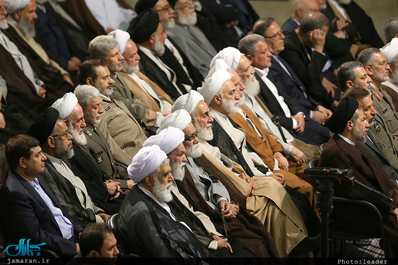 دیدار مسئولان نظام و سفرای کشورهای اسلامی با رهبر معظم انقلاب