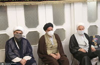 مراسم عزای روز عاشورا در بیت آیت الله العظمی فاضل لنکرانی(ره)