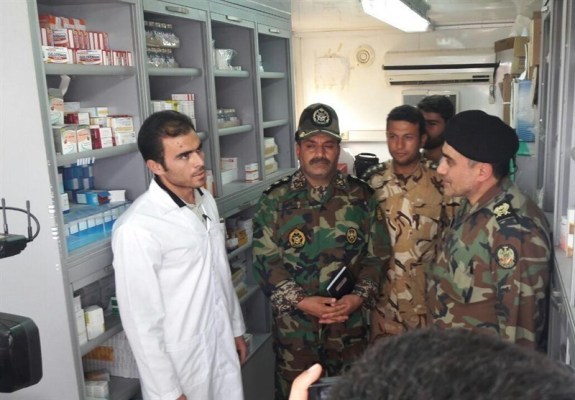 ارتش داروی بیماران خاص در مناطق زلزله زده کرمانشاه را تامین می کند