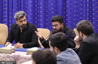 نشست رمضانی با تشکل ها و فعالان دانشجویی با رئیسی تصاویر (13)