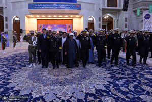 مراسم تجدید میثاق فرماندهان و کارکنان نیروی دریایی با بنیان‌گذار جمهوری اسلامی ایران