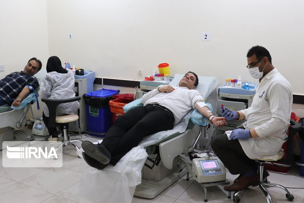 فعالیت پایگاه‌ انتقال خون بروجرد در ماه رمضان