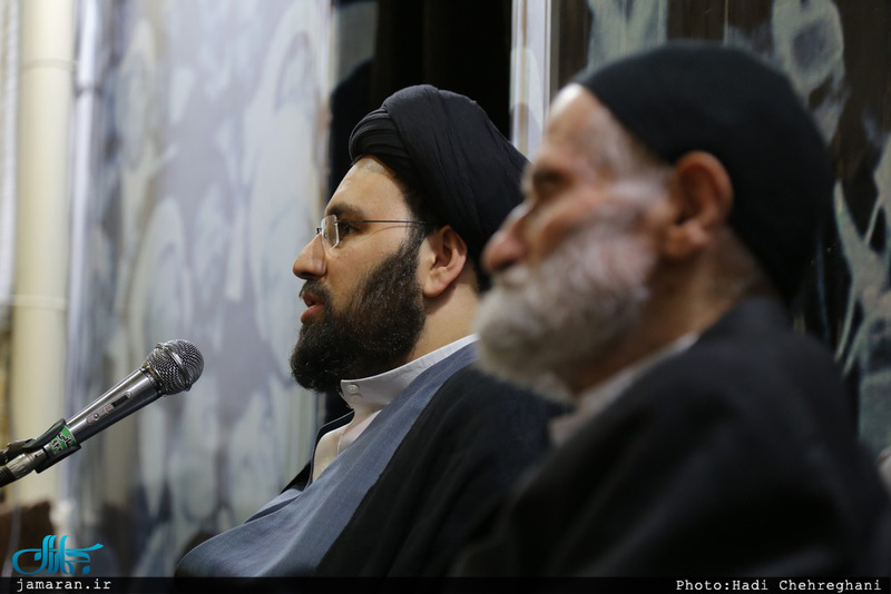 مراسم بزرگداشت حاج عیسی جعفری در بیت حضرت امام(س) در قم