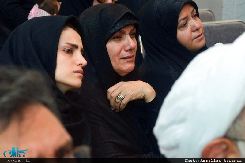 مراسم خاکسپاری حجت الاسلام و المسلمین حمیدزاده(ره) در حرم امام خمینی(س)