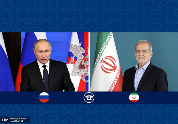 جزییات گفت و گوی تلفنی پزشکیان و پوتین/ رییس جمهور روسیه حادثه انفجار در بندر شهید رجایی را تسلیت گفت