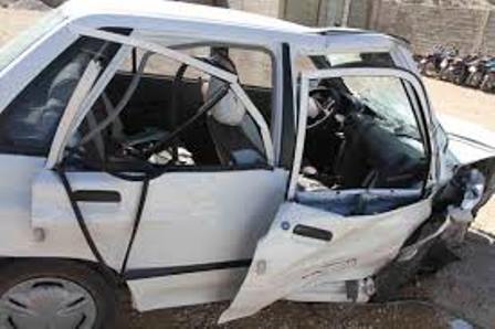 واژگونی خودرو در محور مهریز به انار یک کشته و 2زخمی برجای نهاد