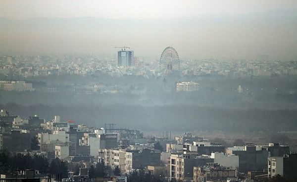 ماندگاری هوای آلوده برای سومین روز متوالی در  مشهد