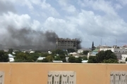 عکس/ حمله شدید به کاخ ریاست جمهوری سومالی