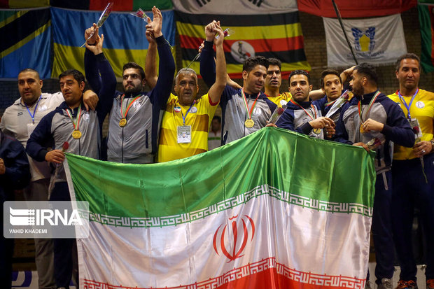 ایران، قهرمان ورزش‌های زورخانه‌ای جهان شد