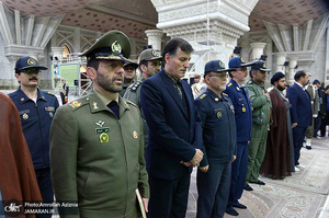 تجدید میثاق مدیران ارشد سازمان حفظ آثار و نشر ارزش‌های دفاع مقدس آجا با آرمان های حضرت امام(س)