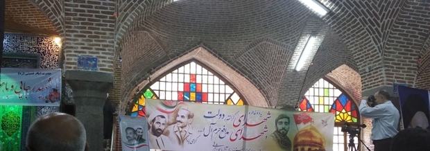 بزرگداشت یاد و خاطره شهدای دولت و مدافع حرم در تبریز