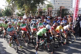 تصاویر | آغاز مرحله دوم تور بین‌المللی دوچرخه‌سواری ایران-آذربایجان