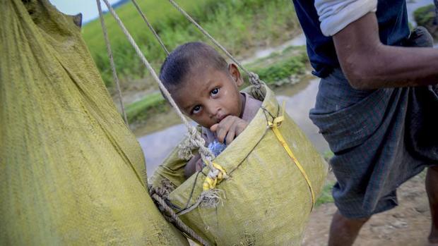 هشدار یونیسف درباره سوء تغذیه حاد کودکان مسلمان میانمار/ مذاکره بدون پیشرفت سازمان ملل با دولت میانمار 