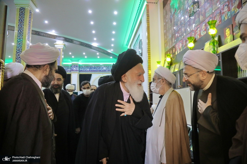 مراسم بزرگداشت مرحوم حجت الاسلام والمسلمین انصاری محلاتی در قم