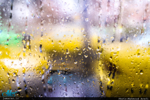 ببینید/ بارش باران تابستانی در تهران