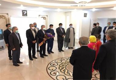 حضور صالحی امیری در مراسم تجلیل از سهراب مرادی

