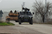 درگیری شدید ارتش ترکیه با یگان های حمایت مردمی در شهر«راجو»/ حمله گروه های مسلح به گذرگاه خروج غیرنظامیان از الغوطه شرقی