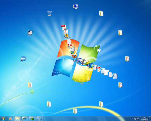 ترفند: شخصی‌سازی آیکونهای دستکاپ با Desktop Icon Toy 3
