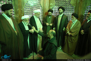 تجدید میثاق هیأت رئیسه و اعضای مجلس خبرگان رهبری با آرمان های امام خمینی(س)