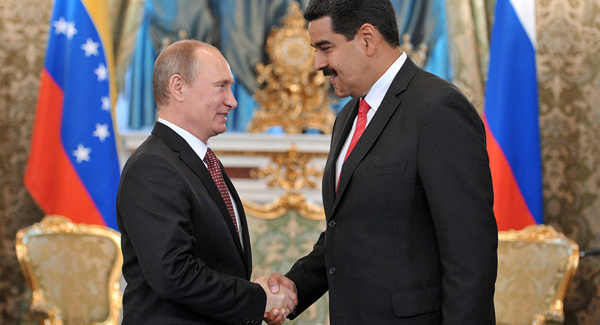 رئیس‌جمهور ونزوئلا خطاب به پوتین: مرسی!