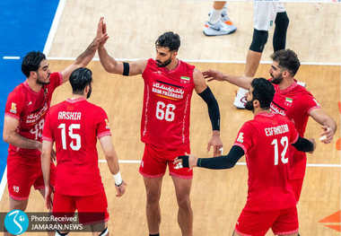 روند خوب والیبال ایران قبل از جهانی با برد مقابل تیم چهارم دنیا