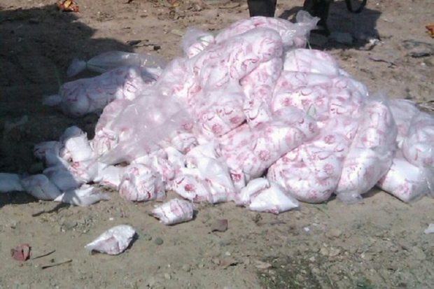 2.1 تن نمک غیربهداشتی در مهاباد کشف شد