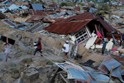 تصاویری وحشتناک پس از زلزله اندونزی