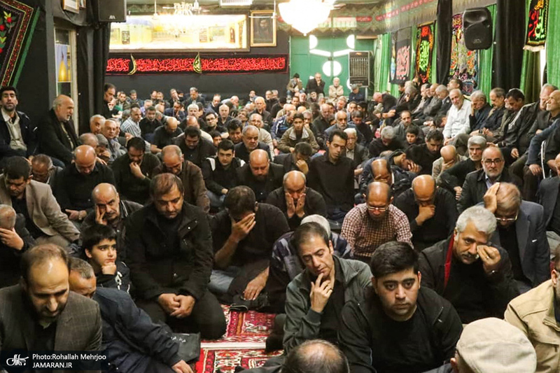 مراسم عزاداری شهادت حضرت امام حسن عسکری(ع) در حسینیه صنف فرش تهران