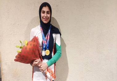 مدال طلای دارابیان در سنگنوردی نوجوانان و جوانان قهرمانی آسیا
