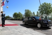 خودروی جدید پوتین در اولین روز کاری +تصاویر