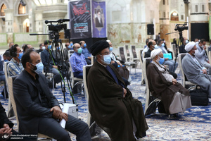 دیدار سرپرست و کارکنان موسسه تنظیم و نشر آثار امام خمینی(س) با سید حسن خمینی